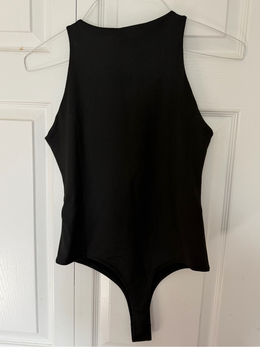 ReoRia Black Crewneck Bodysuit - Picture 2 of 3